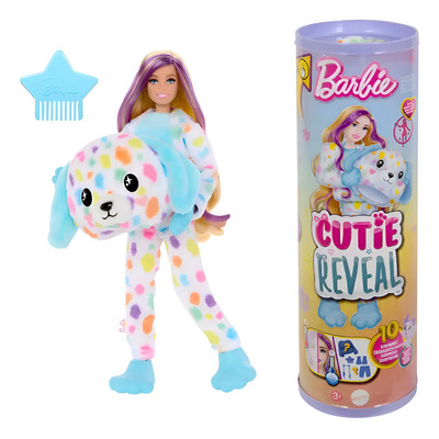 Barbie Cutie Reveal Muñeca Colores Ensueño Perrito Dálmata | Envío gratis