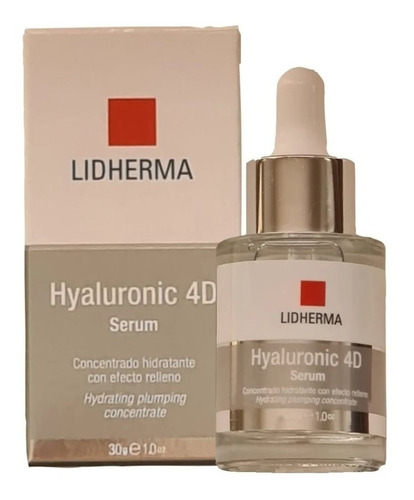 Serum Hidratante Ácido Hialuronico- Hyaluronic 4d - Lidherma