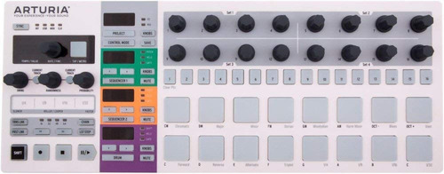 Arturia Beatstep Pro Controller Y El Secuenciador, Blanco, S