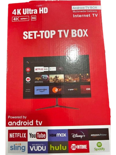 Convertidor Smart Tv Box Android 12 128gb Netflix Youtube X