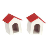 2 Piezas 1/12 En Miniatura De Para Perros, , Decoración De