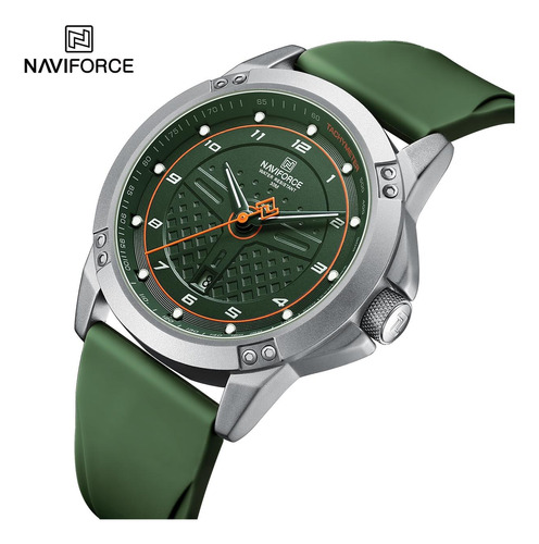 Reloj Aprueba De Agua Marca Naviforce Modelo Fn8031