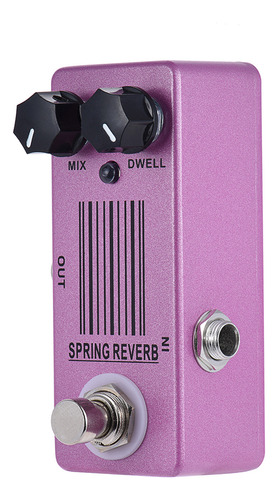 Pedal De Efecto Spring Moskyaudio Mp-51 True Bypass Pedal