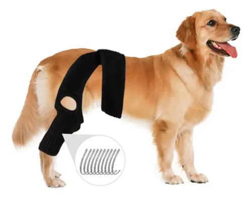 Rodillera Para Perro Para Apoyo Lesiones Ligamento Cruzado