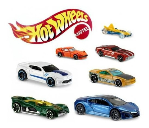 Hot Wheels 10 Carrinhos Original 