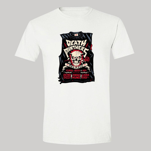 Playera Hombre Rock Death Panthers Relapse 852b