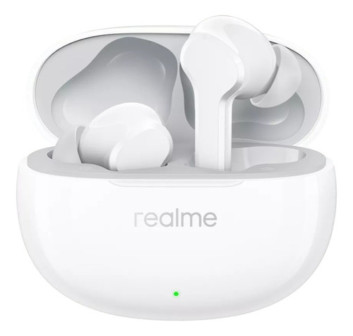 Audífono Realme Buds T110 Blanco Ai Enc Para Llamadas 38h