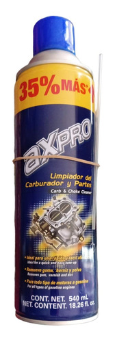 Limpiador De Carburador Axpro Lcar 540 Pza