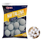 Naftalina Bola Adeus Traças Baratas Espanta Insetos 25g