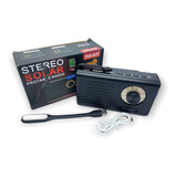 Radio Parlante Solar Am/fm/usb/bluetooth