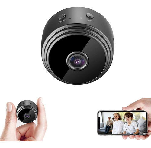 Mini Camara Espía Wifi Pequeño Vigilabebés Inalámbrico