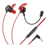 Audífonos In-ear Para Gamers | Steren Aud-556 | Color Rojo