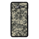 Funda Para Samsung Galaxy Camuflaje Militar Verde Pixel N