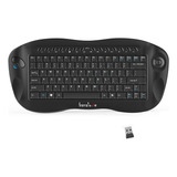 Teclado Inalámbrico Con Mouse Trackball, Teclado Multimedia 