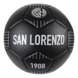 Pelota De Fútbol San Lorenzo Oficial N°5 Drb Black San Lorenzo