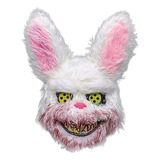 Máscaras Conejo Y Oso Sangriento Disfraz Pareja Halloween