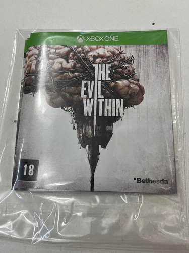 The Evil Within Somente Manual E Encartes Novinhos Do Jogo