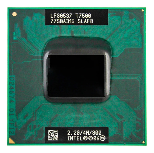Procesador Notebook Intel Core Duo T7500 /2 Núcleos 2.20 Ghz