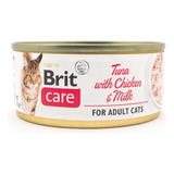 Brit Care Atún Pollo Leche 70 Gramos Para Gato | Mundozoo