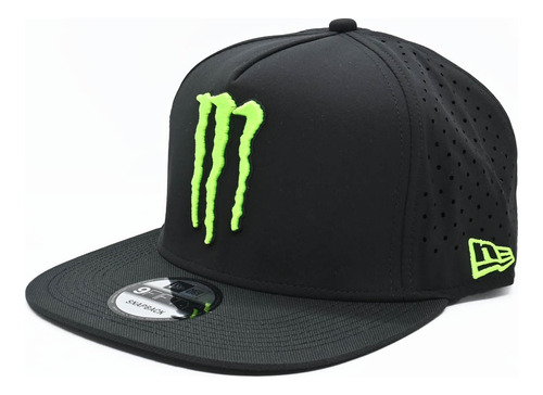 Snapback Monster Energy Deportivo Negro