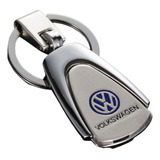 Llavero Cromado Importado De Metal Con Logo Vw Volkswagen