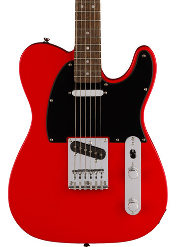 Guitarra Eléctrica Squier Sonic Telecaster Torino Red Rojo Orientación De La Mano Diestro