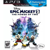 Epic Mickey 2 Ps3 Fisico