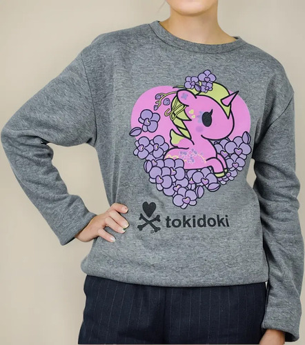 Sudadera Afelpada Unicornio