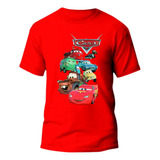 Roupa Carros Mcqueen Camiseta Infantil Camisa Manga Curta 