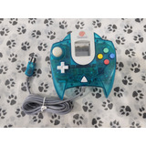Controle Azul Transparente Original Para Dreamcast 
