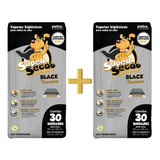 Kit C/ 2 Tapetes Higiênico Super Secão Black Premium 60 Uni