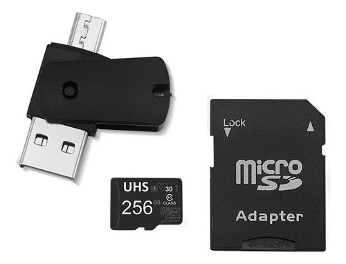 Cartão De Memória Micro Sd 256gb Classe 10 U3 Multi Mc154