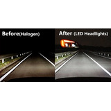 Full Led Performance Headlights Assembly With White Drl  Amb