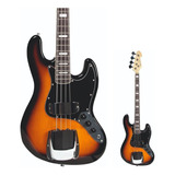 Outlet  Baixo Jazz Bass Michael Bm675n Sunburst Black