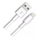 Cable Compatible Con iPhone- 1 Metro - Apto Carga Rapida