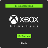 Game Pass Para Pc - 1 Mês - Novos Usuários ( 30 Dias )