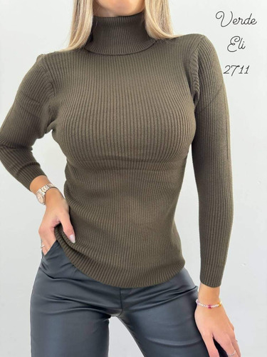 Sweater Mujer Polera Buzo Dama Abrigado Invierno