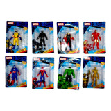 8 Figura De Accion Avengers Marvel 10 Cm