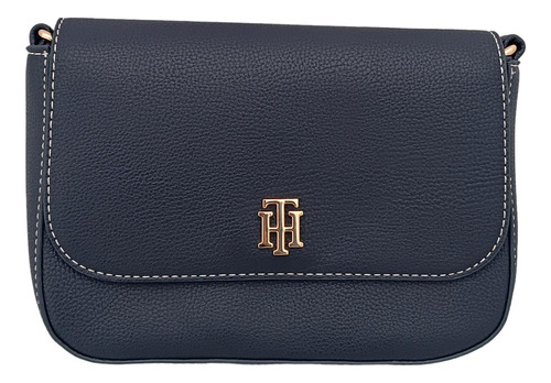 Tommy Hilfiger Bolsa Para Mujer Crossbody Con Solapa Logo