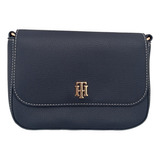 Tommy Hilfiger Bolsa Para Mujer Crossbody Con Solapa Logo