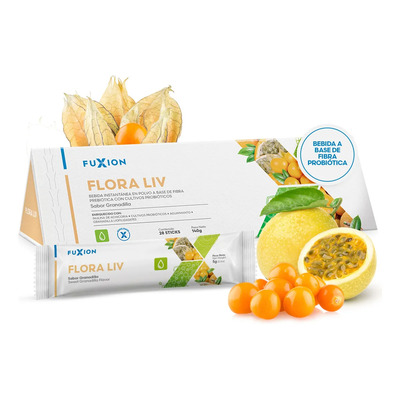 Fuxion | Flora Liv | Bebida Prebióticos Y Probióticos | 28u | Meses sin interés