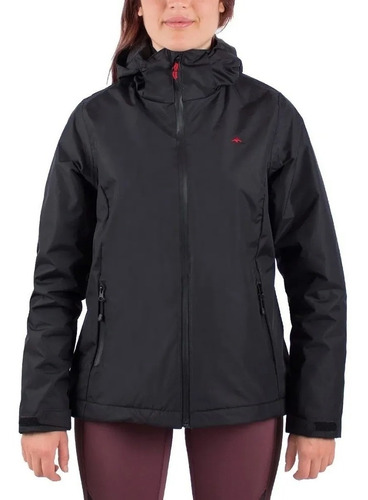 Campera Montagne Ruby Mujer Impermeable, Interior Micropolar