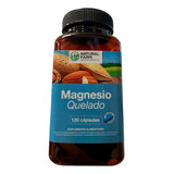 Magnesio Quelado 120 Capsulas Natural Farm