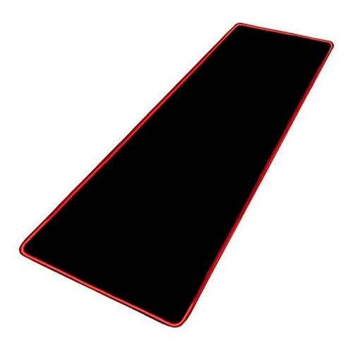 Mousepad 70x30 K8 Talla Xl Borge Rojo Cosido Alfombrilla