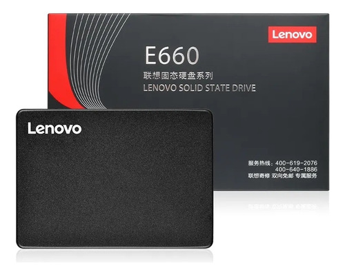 Disco Ssd Interno Lenovo 1tb E660 Alta Vel. 510 Mb/s Sata 3