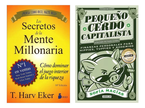 Secretos De La Mente Millonaria + Pequeño Cerdo Capitalista
