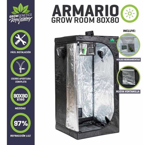 Carpa Premium Indoor Grow Genetics 80x80x160