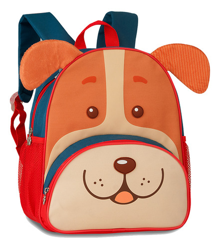 Mochila Bolsa Bichinhos Zoo Pets Animais Infantil Escolar 