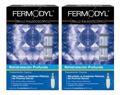 Tratamiento Fermodyl Rehidratación Profunda 12 Ampolletas