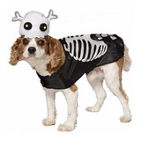 Disfraz De Esqueleto Para Perro Talla: S Halloween